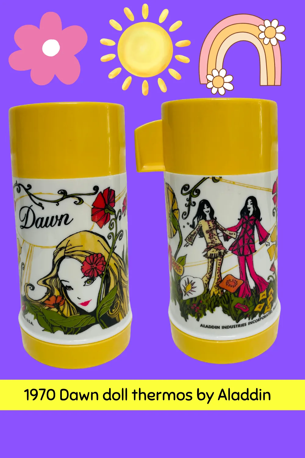Dawn doll thermos