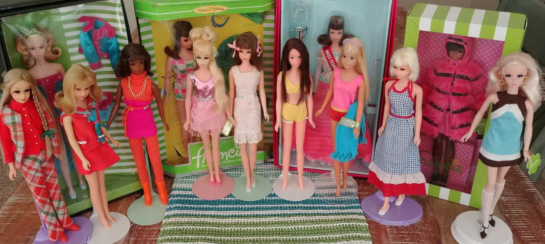 Francie - Barbie's MOD'ern cousin - Mod Era Barbies | Guide, Blog