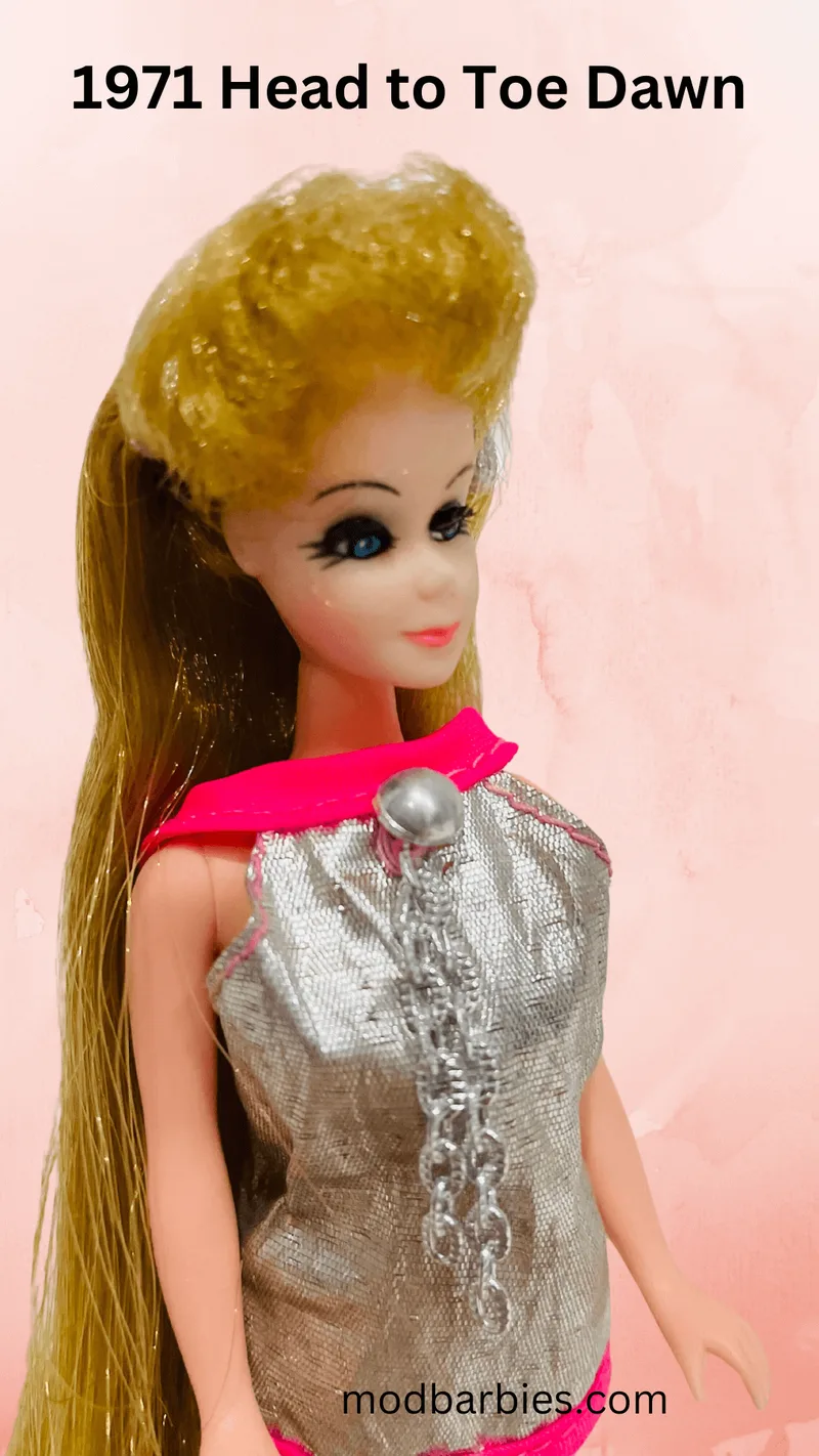 1971 Head to Toe Dawn doll