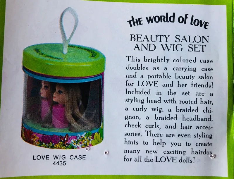 World of Love Beauty Salon and Wig Set