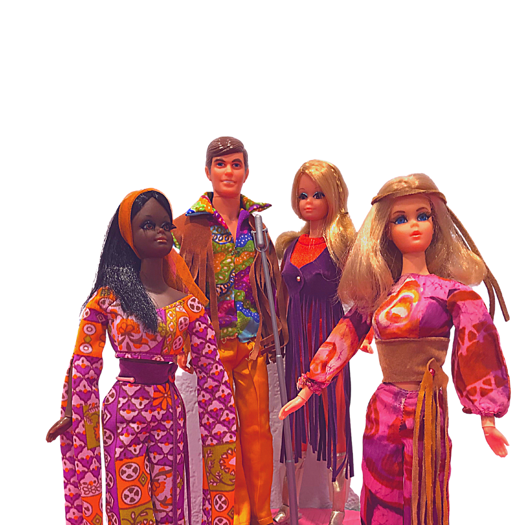 Live Action Barbie, Ken, P.J. and Christie