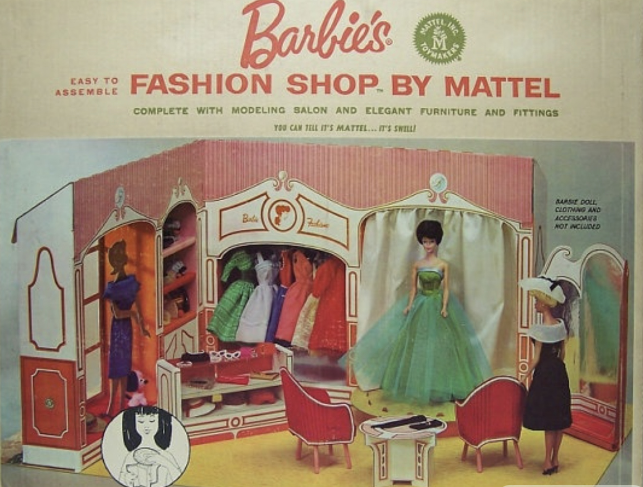 1963 Barbie's Fashion Shop