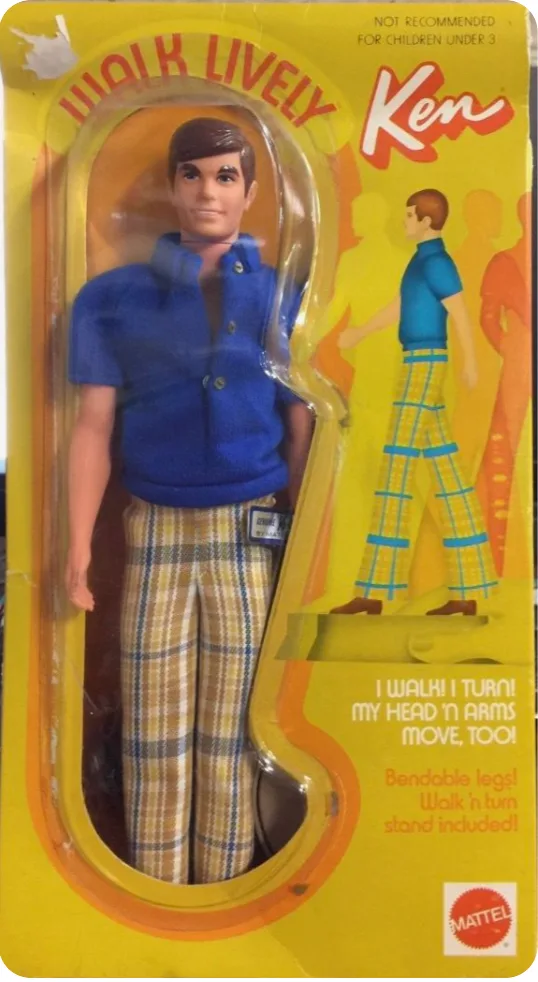 1972 Walk Lively Ken