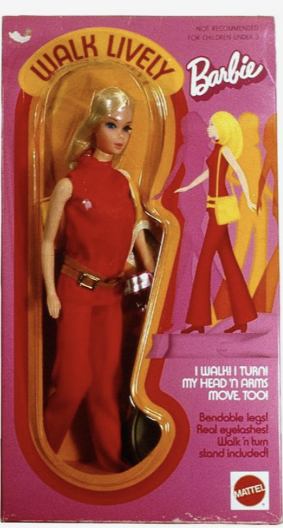 1972 Walk Lively Barbie