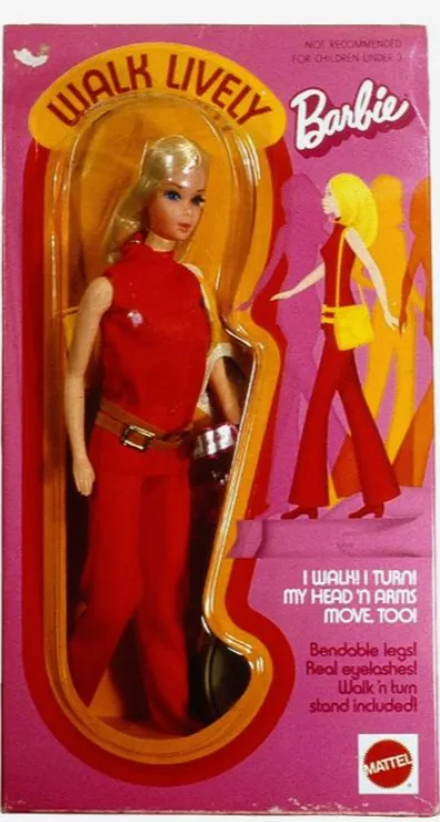 1972 Walk Lively Barbie