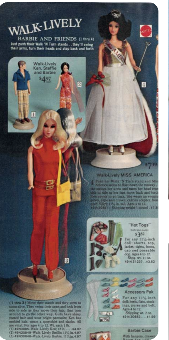 Walk Lively Miss America ad