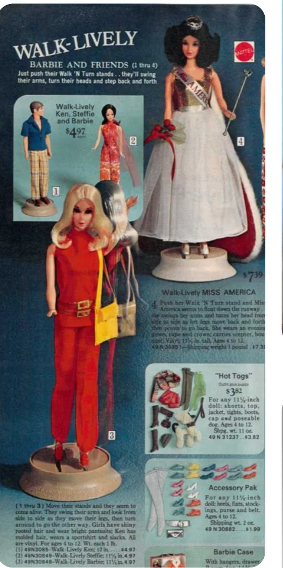 Walk Lively Miss America ad