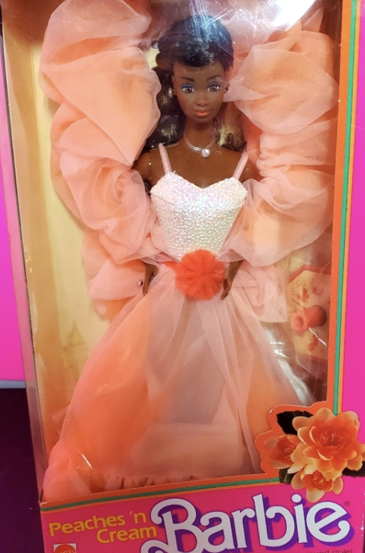 1985 Peaches 'n Cream Black Barbie