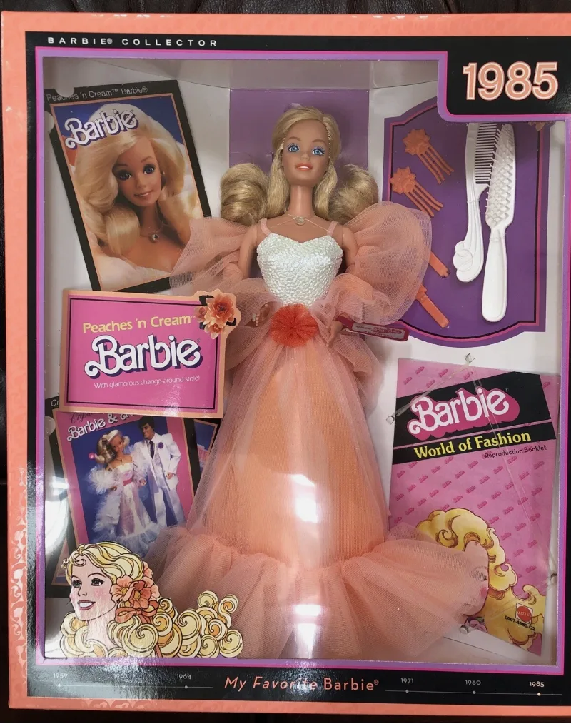2009 Reproduction of 1985 Peaches 'n Cream Barbie