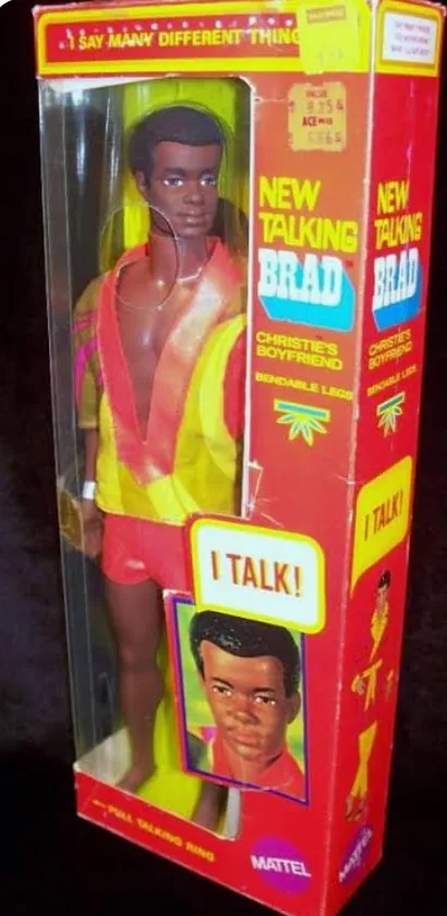 1970 New Talking Brad doll