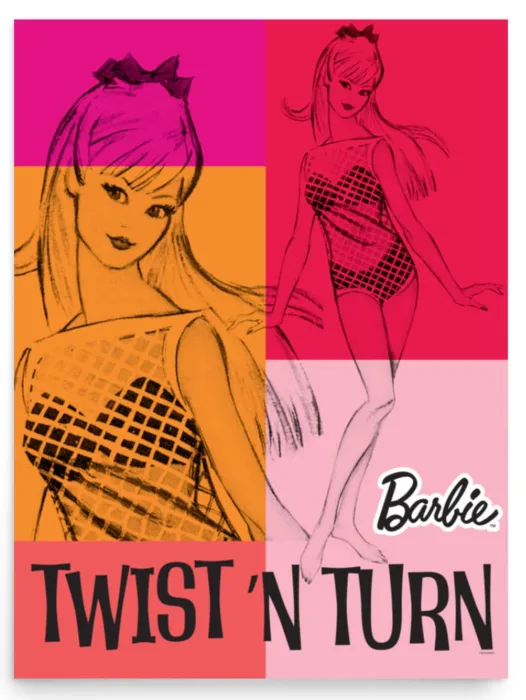 Twist n Turn Barbie poster