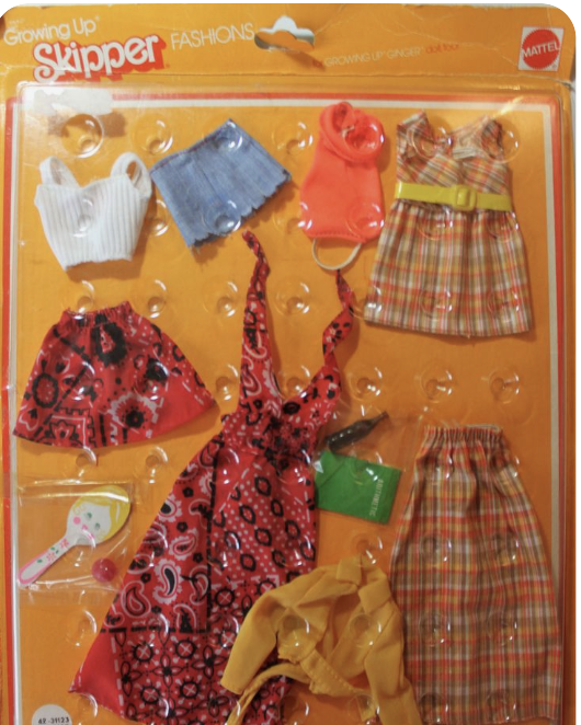 Growing Up Skipper Deluxe Fashion Set