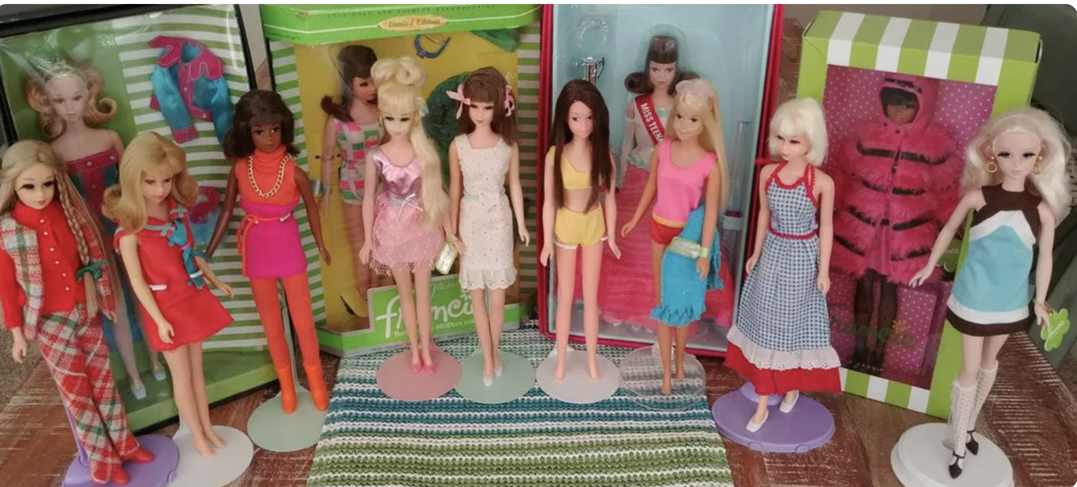 Francie dolls
