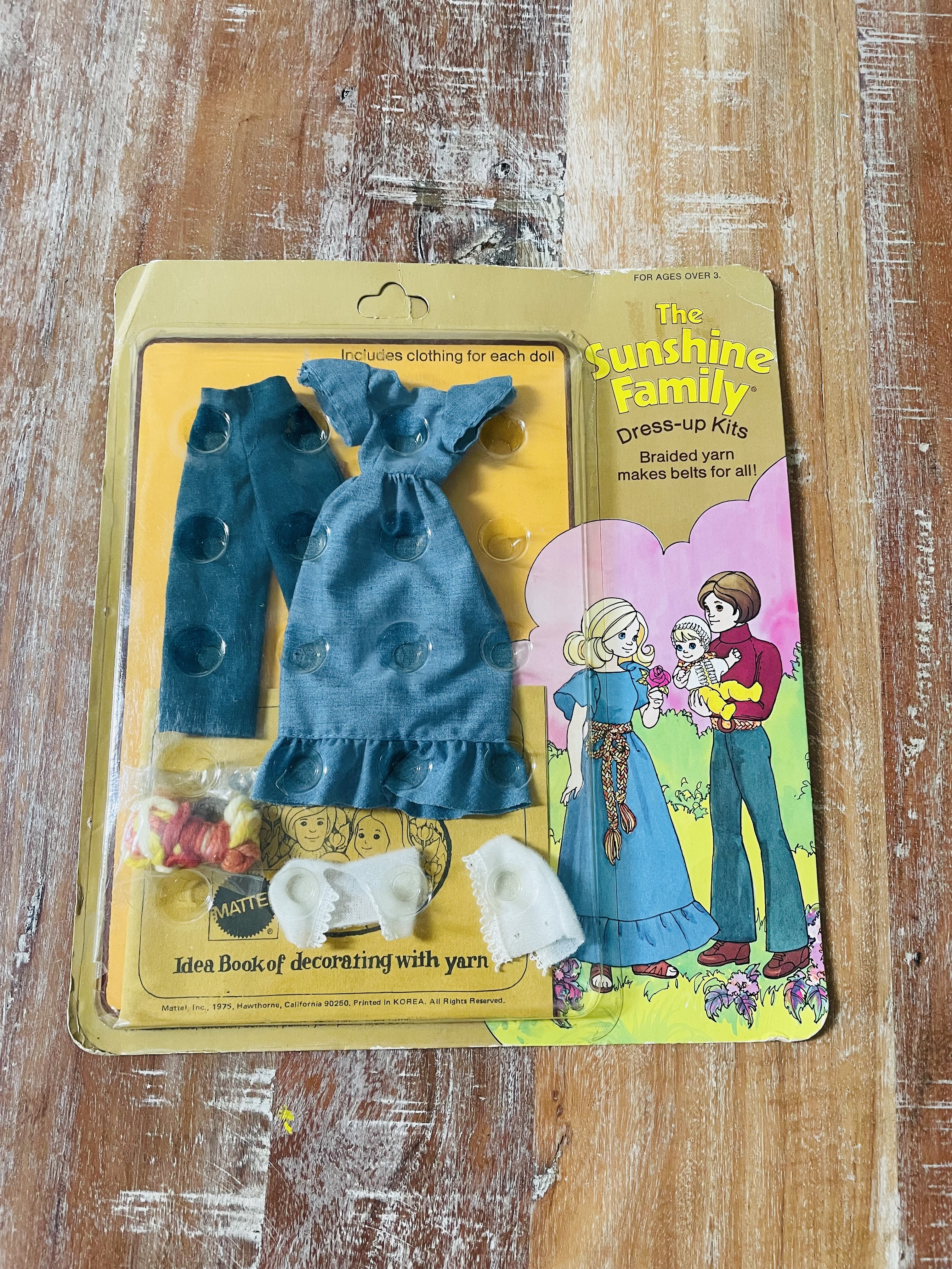 One of the family's fashions/dress-up kits