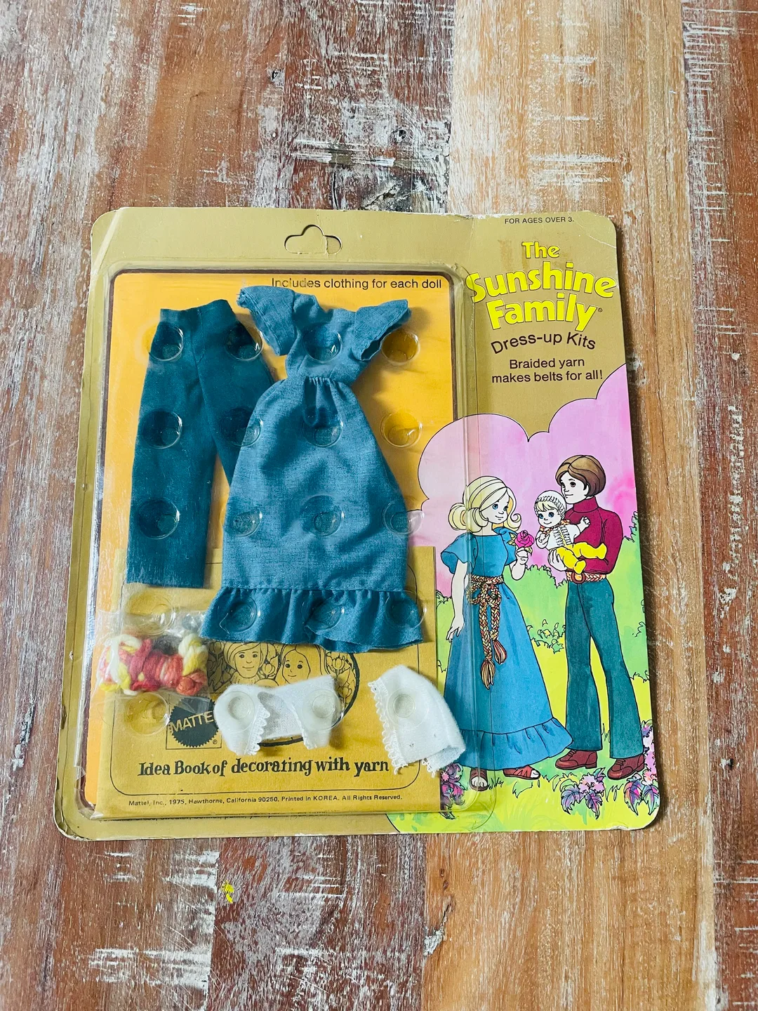 One of the family's fashions/dress-up kits
