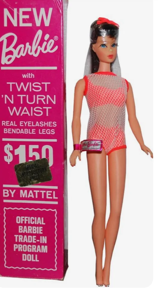 Twist 'n Turn Barbie trade-in promotion; turn in an older Barbie plus $1.50