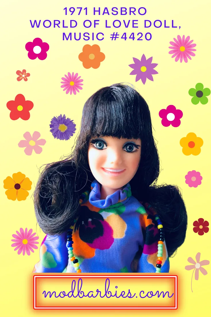 1972 Hasbro World of Love doll named Music